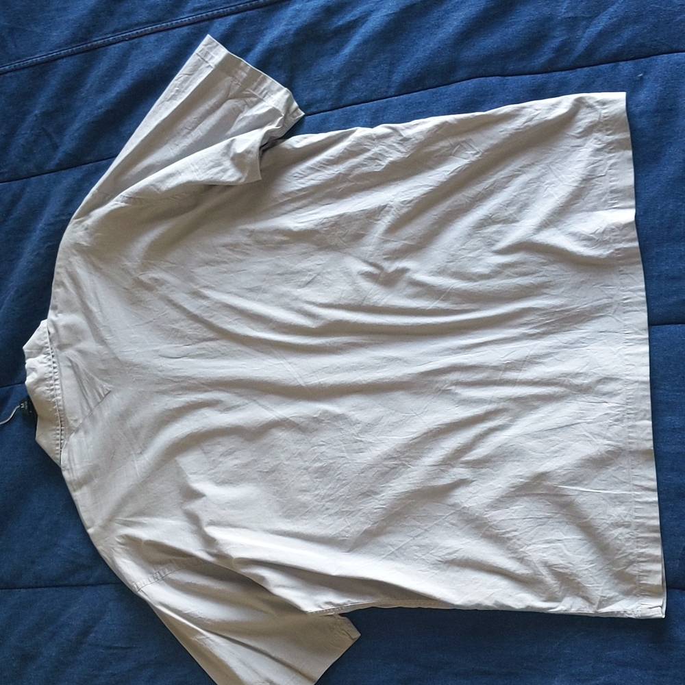 Tommy Hilfiger mens grey shirt Large - Picture 2 of 4